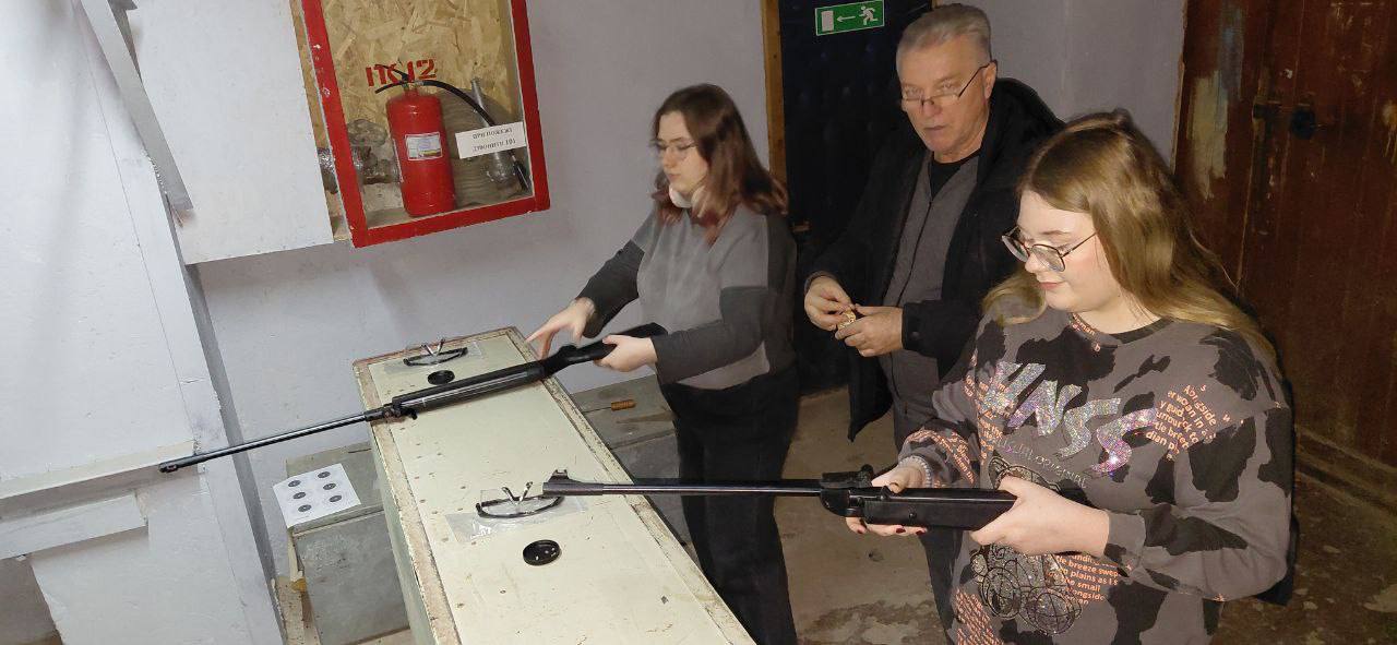 Змагання з кульової стрільби серед студентів 1-3 курсів